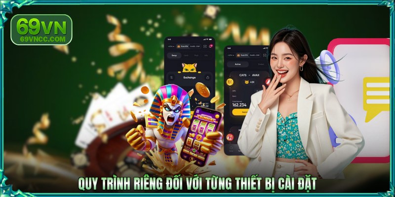 Quy trình riêng đối với từng thiết bị cài đặt